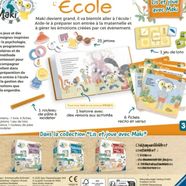 Ravensburger Découvrir Le Monde<Lis Et Joue Avec Maki - L'Ecole