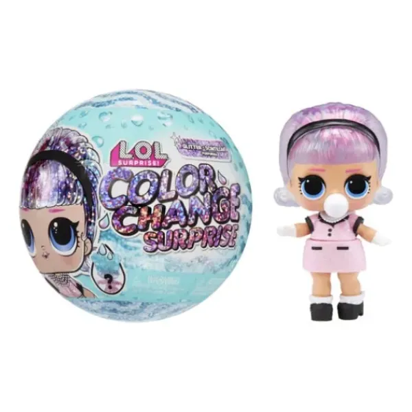 Mga Mini Poupées<L.O.L. Surprise Glitter Color Change Doll