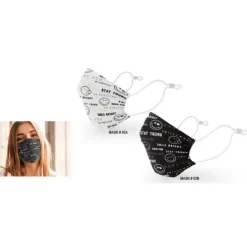 Hubtoys Vêtements Enfants<Lot De 2 Masques Smiley En Assortiment