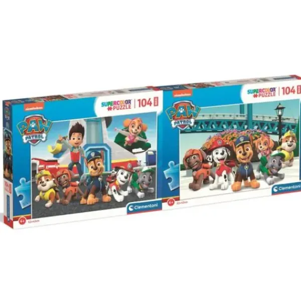 Clementoni Puzzles Enfants De 50 À 249 Pièces<Lot De 2 Puzzles 104 Pieces - Pat'Patrouille