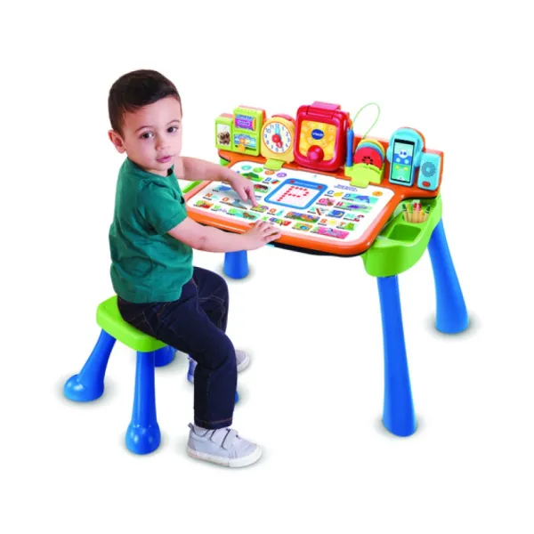 VTech Tableaux, Ardoises<Magi Bureau Interactif 5 En 1 Mixte