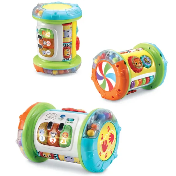 VTech Activités D'éveil<Magi Rouleau Tam-Tam 3 En 1