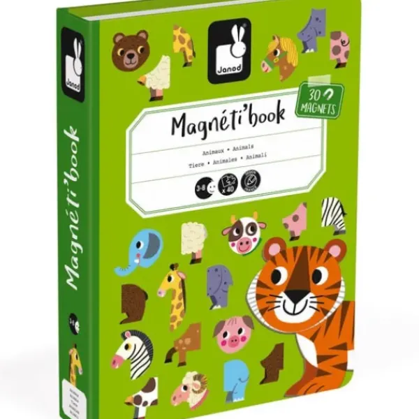Janod Premiers Apprentissages<Magneti'Book - Les Animaux