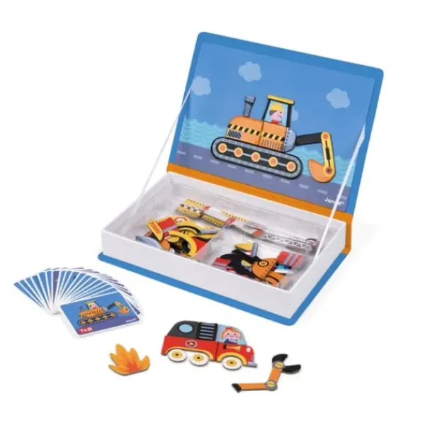 Janod Premiers Apprentissages<Magneti'Book - Les Bolides