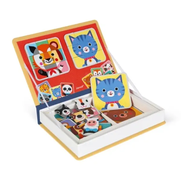 Janod Premiers Apprentissages<Magneti'Book - Mix And Match - Les Animaux