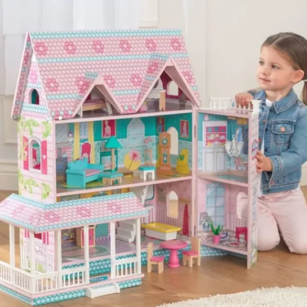 KidKraft Maisons De Poupee<Maison De Poupee En Bois Abbey