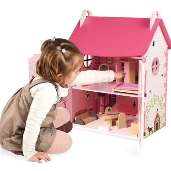 Janod Maisons De Poupee<Maison De Poupées En Bois Mademoiselle
