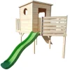 LG Distribution Cabanes Et Maisonnettes<Maison En Bois Bateau Avec Toboggan