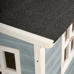 Exit Toys Cabanes Et Maisonnettes<Maison En Bois Loft 100 Bleue