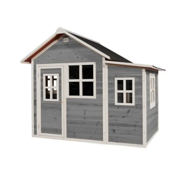Exit Toys Cabanes Et Maisonnettes<Maison En Bois Loft 150 Grise