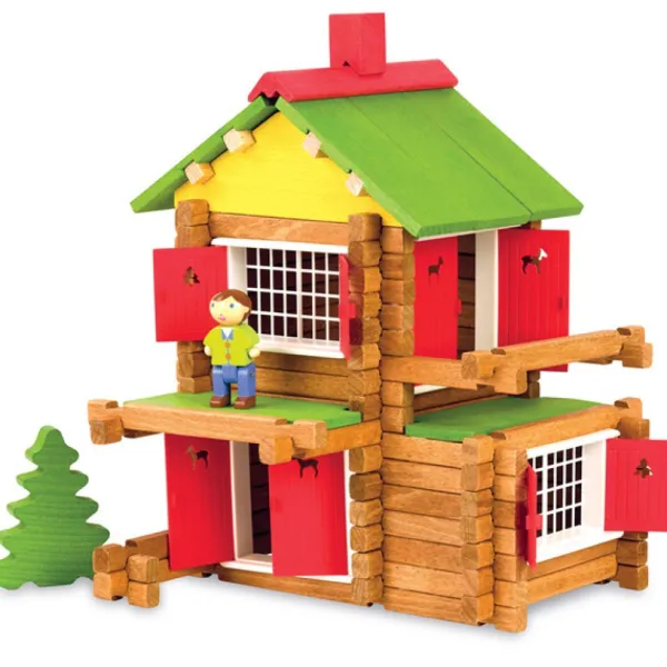 Jeujura Planchettes Et Construction En Bois<Maison Forestiere En Bois 135 Pieces