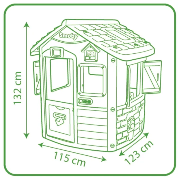 Smoby Cabanes Et Maisonnettes<Maison Neo Jura Lodge