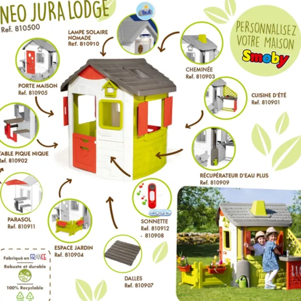 Smoby Cabanes Et Maisonnettes<Maison Neo Jura Lodge