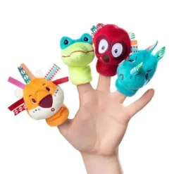 Lilliputiens Peluches Animaux Et Autres<Marionnettes A Doigt Jungle