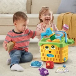 VTech Faire Comme Les Grands<Maxi Chariot De Courses Magic'Scan 1,2,3