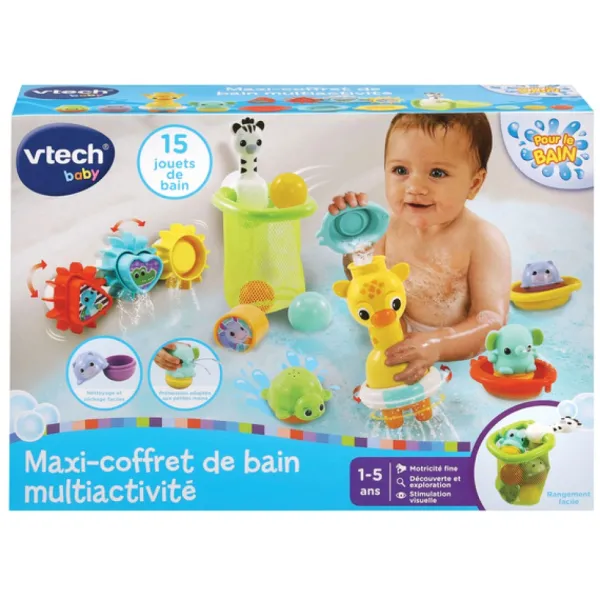 VTech Jouets Pour Le Bain<Maxi-Coffret De Bain Multi-Activités