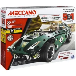 Meccano Meccano, Engrenages< - Cabriolet A Retro Friction 5 Modeles
