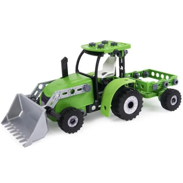 Meccano Meccano, Engrenages< Junior - Le Tracteur Pelleteuse