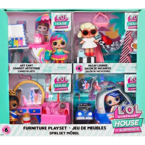 Mga Barbie Et Poupées Mannequin<Meubles Poupee Lol Surprise Furniture Playset