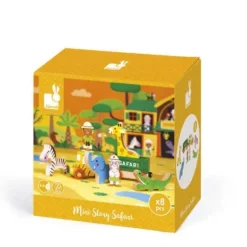 Janod Mondes Imaginaires<Mini Story - Figurines Safari En Bois