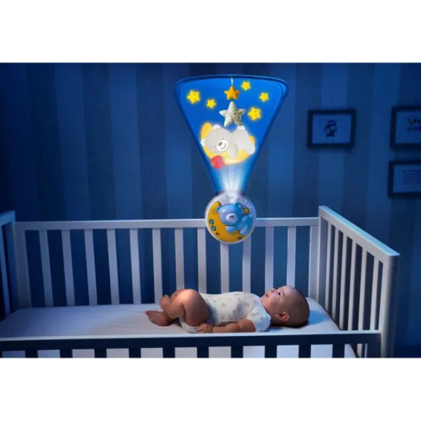 Chicco Mobiles<Mobile 3 En 1 Bleu Next2Moon