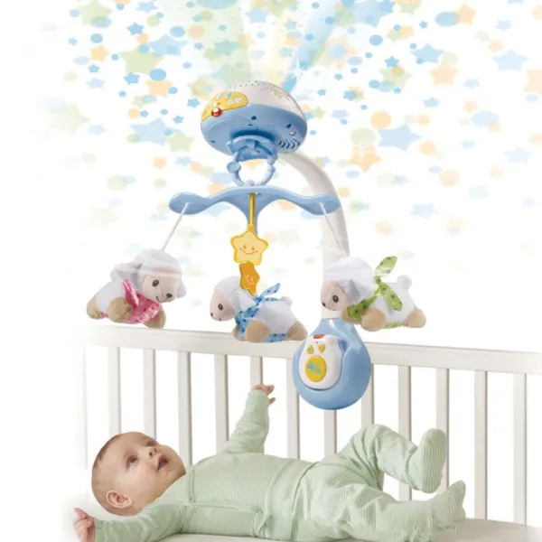 VTech Mobiles<Mobile - Lumi'Mobile Compte-Moutons Bleu
