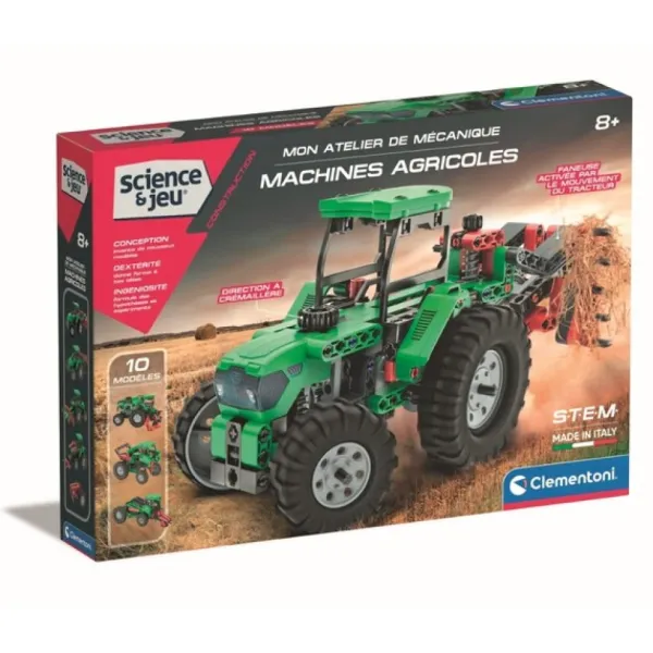 Clementoni Meccano, Engrenages<Mon Atelier De Mecanique - Machines Agricoles