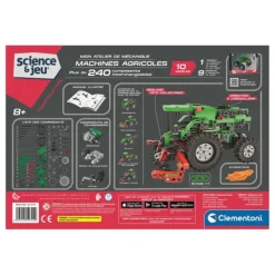 Clementoni Meccano, Engrenages<Mon Atelier De Mecanique - Machines Agricoles