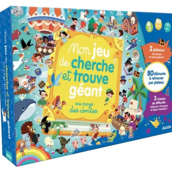 Auzou Découvrir Le Monde<Mon Jeu De Cherche Et Trouve Geant - Autour Du Monde