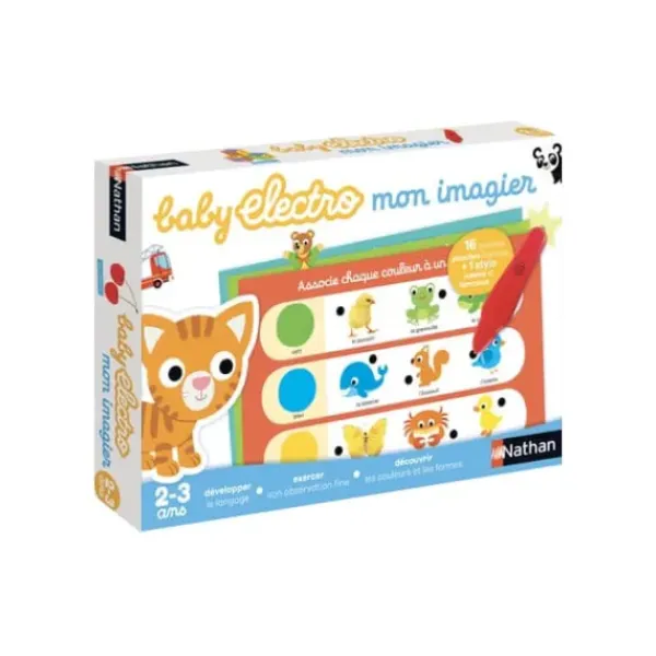 Nathan Jeux Ordinateurs Et Jeux Interactifs<Mon Premier Imagier Baby Electro