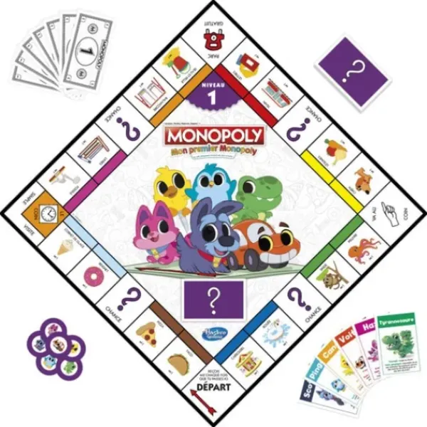 Hasbro Gaming Jeux De Plateau<Mon Premier Monopoly