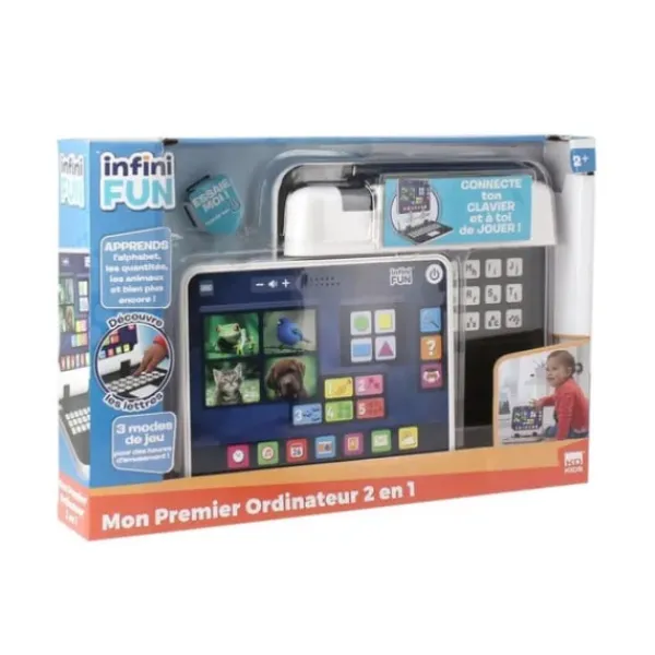 Infinifun Ordinateurs Et Jeux Interactifs<Mon Premier Ordinateur 2 En 1
