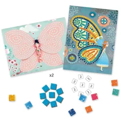 Djeco Mosaïque, Sable Et Paillettes<Mosaiques Papillons