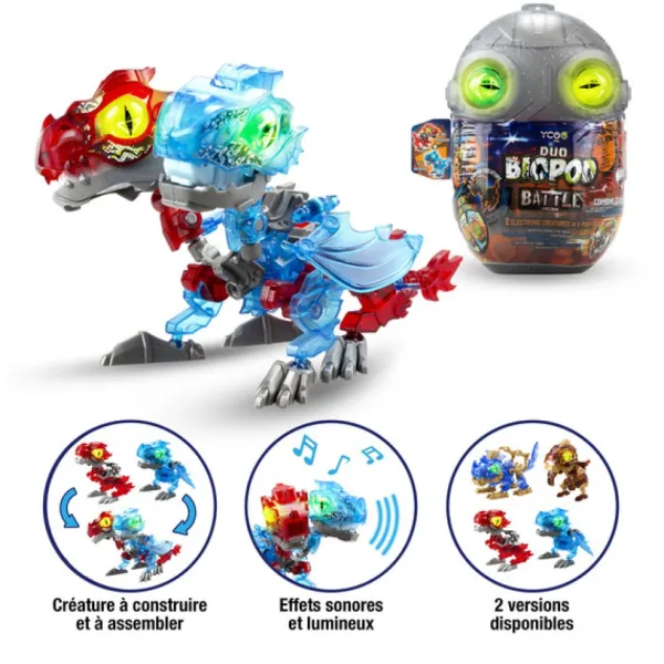 Ycoo Robots<Oeufs De Dinosaures Biopod Battle Duo Pack