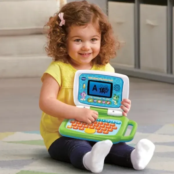 VTech Ordinateurs Et Jeux Interactifs<Ordinateur - Tablette P'Tit Genius Touch Vert