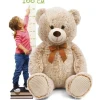 Ami Plush Peluches Géantes<Ours En Peluche 100 Cm - Creme
