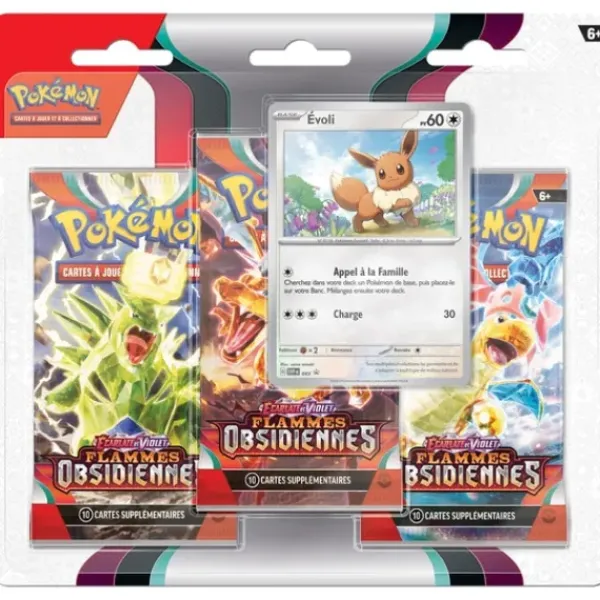 Asmodée Cartes À Collectionner<Pack 3 Boosters Pokemon Ecarlate Et Violet 3