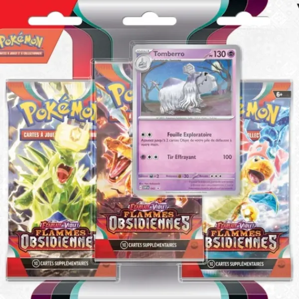 Asmodée Cartes À Collectionner<Pack 3 Boosters Pokemon Ecarlate Et Violet 3