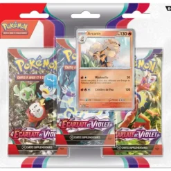 Asmodée Cartes À Collectionner<Pack Pokemon Ecarlate Et Violet - 3 Boosters