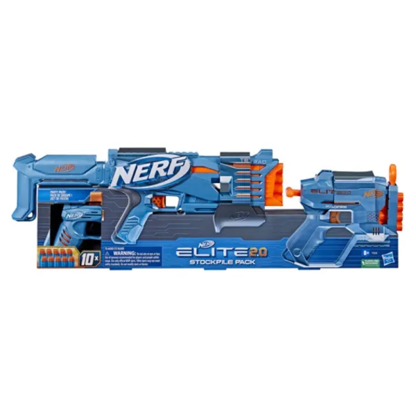 Nerf Nerf Et Jeux De Tirs<Pack Stockpile 3 Pistolets Elite 2.0