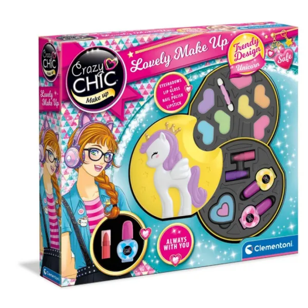 Clementoni Coiffure & Maquillage<Palette De Maquillage Licorne - Crazy Chic