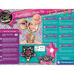 Clementoni Coiffure & Maquillage<Palette De Maquillage Super Make-Up Star - Crazy Chic