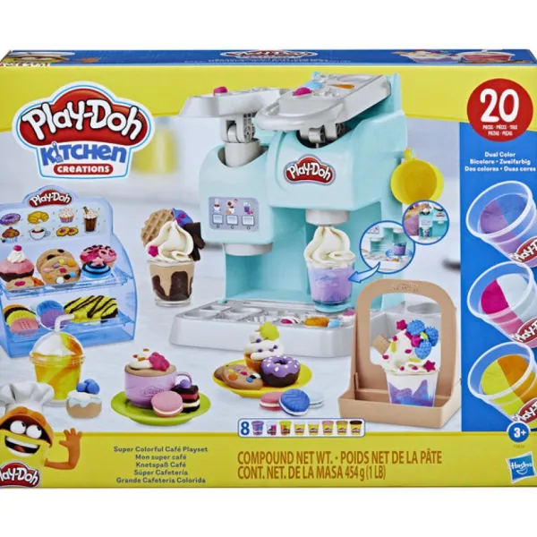 Play Doh Pate À Modeler, Modelage Et Gravure<Pate A Modeler - Mon Super Cafe Play-Doh Kitchen Creations