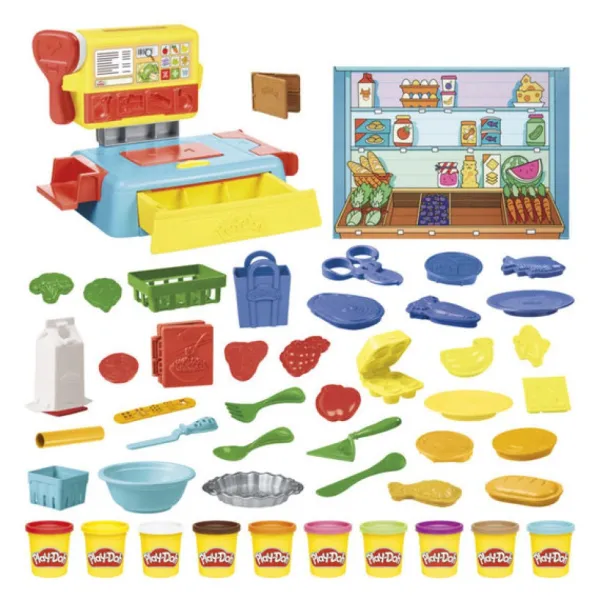 Play Doh Pate À Modeler, Modelage Et Gravure<Pate A Modeler - Supermarche En Folie Play-Doh