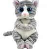 TY Mini Peluches<Peluche Beanie Bellies - Mitzi Le Chat 15 Cm