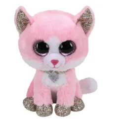 TY Mini Peluches<Peluche Beanie Boo'S - Fiona Le Chat 15 Cm
