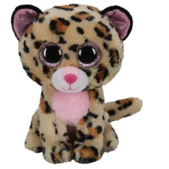 TY Mini Peluches<Peluche Beanie Boo'S - Livvie Le Leopard 23 Cm