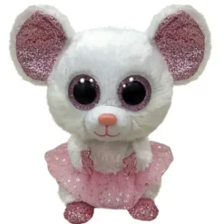 TY Mini Peluches<Peluche Beanie Boo'S - Nina La Souris 15 Cm