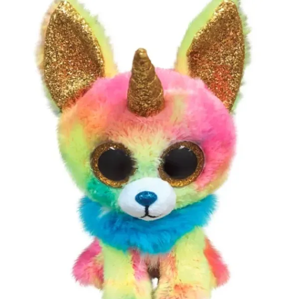 TY Mini Peluches<Peluche Beanie Boo'S - Yips Le Chihuahua Licorne 15 Cm