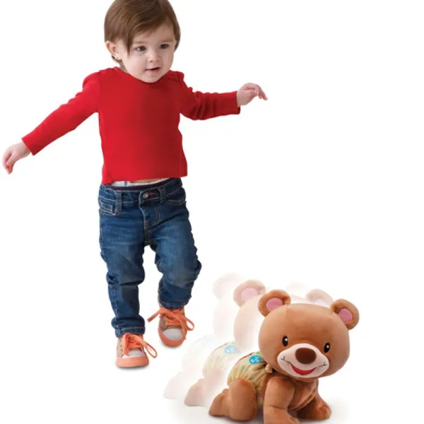 VTech Activités D'éveil<Peluche Interactive - Ourson 1, 2, 3 Suis-Moi